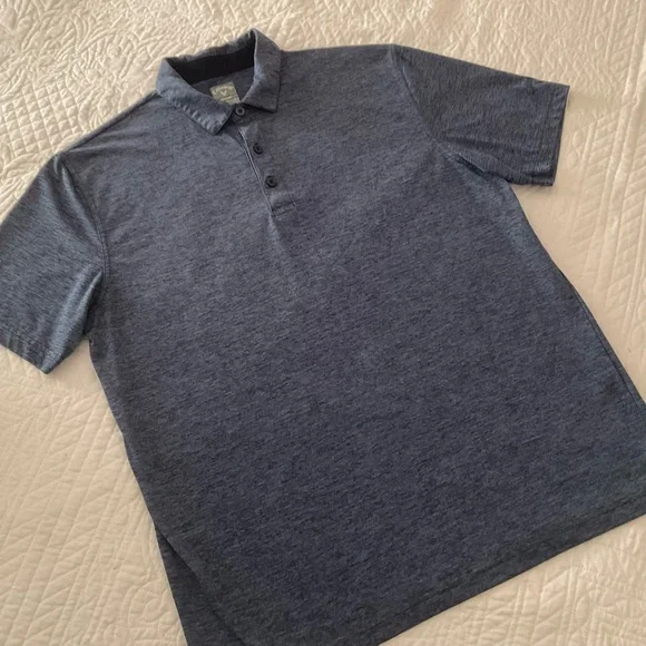 Callaway Opti-DRI Men’s Heather Navy Polo Shirt for Men SZ: L. - Picture 3 of 7